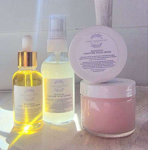 Nighttime Renewal Skincare Line
