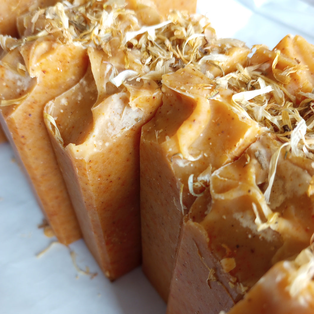 Caregiver Bar Soap - Turmeric, Honey & Ginger