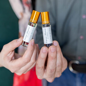 His + Hers Pheromone Perfume Body Oil Rollerball Set