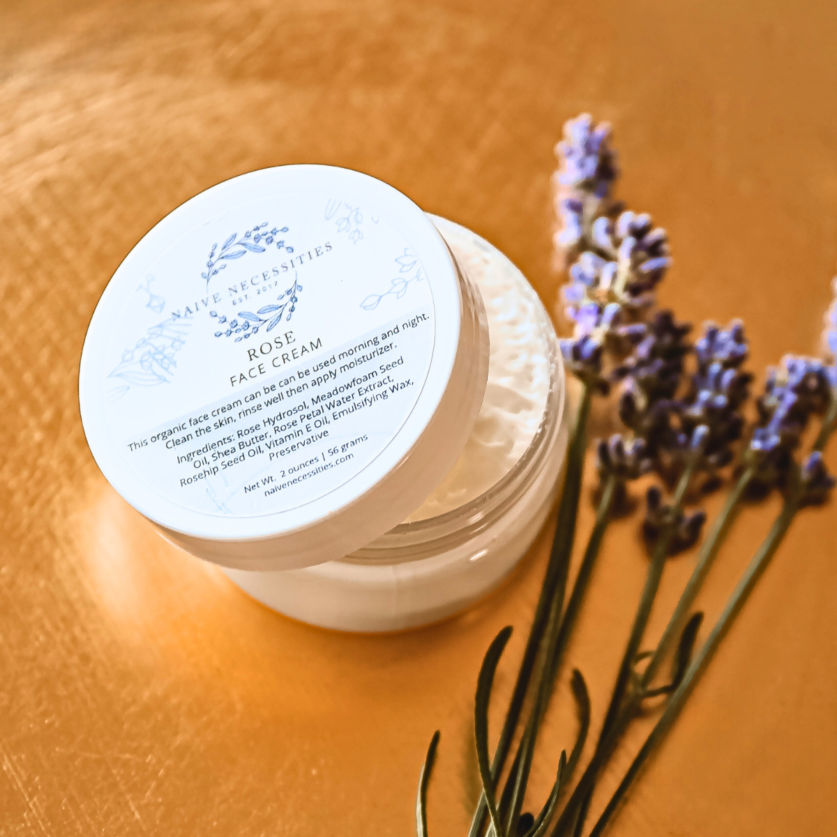 Rose Face Cream – Naive Necessities