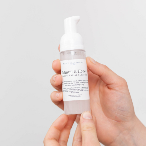 Oatmeal & Honey Foaming Facial Cleanser