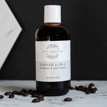 Load image into Gallery viewer, Coffee Infused Body Wash &amp; Shampoo