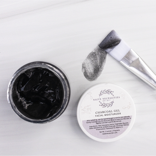 Charcoal Facial Moisturizing Gel