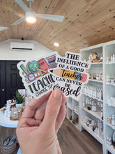 Load image into Gallery viewer, "Teachers Change The World" Stickers