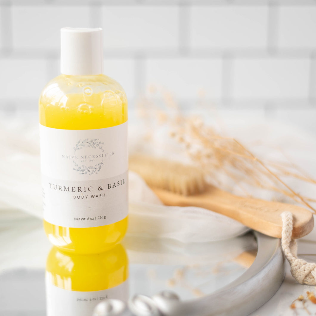 Turmeric & Basil Body Wash